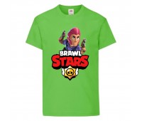 Футболка детская Бравл Старс Кольт (Brawl Stars Colt) светлозеленый (BS ligr-001) 116 см Футболка детская Бравл Старс Кольт (Brawl Stars Colt) светлозеленый (BS ligr-001) 116 см