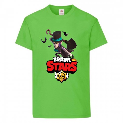 Футболка детская Бравл Старс Мортис 2 (Brawl Stars Mortis 2) светлозеленый (BS ligr-005) 152 см Футболка детская Бравл Старс Мортис 2 (Brawl Stars Mortis 2) светлозеленый (BS ligr-005) 152 см