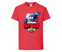 Футболка детская Бравл Старс 8-БИТ (Brawl Stars 8-BIT) красная (BS read-33) 104 см Футболка детская Бравл Старс 8-БИТ (Brawl Stars 8-BIT) красная (BS read-33) 104 см