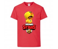 Футболка детская Бравл Старс Лион-уточка (Brawl Stars Lion-Duck) красная (BS read-66)104 см Футболка детская Бравл Старс Лион-уточка (Brawl Stars Lion-Duck) красная (BS read-66)104 см