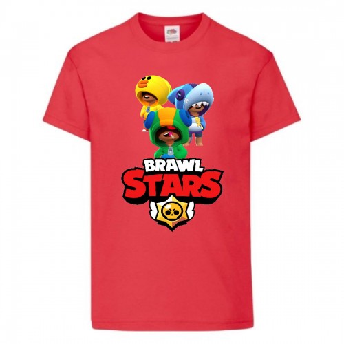 Футболка детская Бравл Старс три Лиона (Brawl Stars 3 Lion) красная (BS read-88) 104 см Футболка детская Бравл Старс три Лиона (Brawl Stars 3 Lion) красная (BS read-88) 104 см