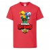 Футболка детская Бравл Старс три Лиона (Brawl Stars 3 Lion) красная (BS read-88) 104 см Футболка детская Бравл Старс три Лиона (Brawl Stars 3 Lion) красная (BS read-88) 104 см