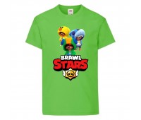 Футболка детская Бравл Старс Три Лиона (Brawl Stars 3 Lion) светлозеленый (BS ligr-88) 140 см Футболка детская Бравл Старс Три Лиона (Brawl Stars 3 Lion) светлозеленый (BS ligr-88) 140 см