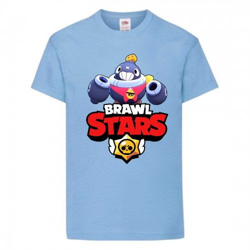 Футболка детская Бравл Старс Тик (Brawl Stars Tik) светло голубая (BS libl-5) 164 см Футболка детская Бравл Старс Тик (Brawl Stars Tik) светло голубая (BS libl-5) 164 см