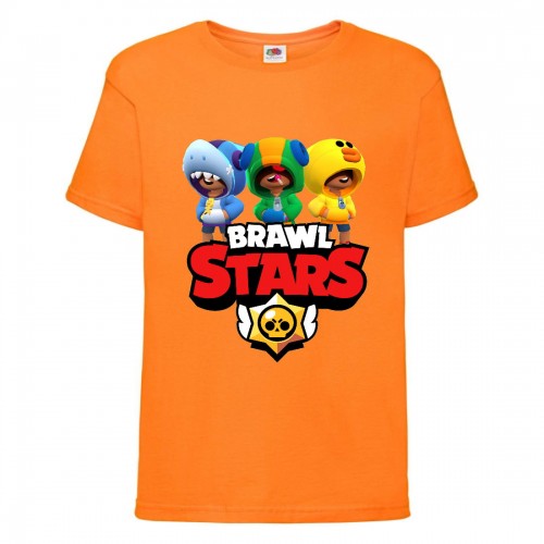 Футболка детская Бравл Старс Все Герои (Brawl Stars All Hero) оранжевый (BS or-3) 104 см Футболка детская Бравл Старс Все Герои (Brawl Stars All Hero) оранжевый (BS or-3) 104 см