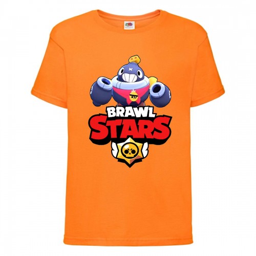 Футболка детская Бравл Старс Тик (Brawl StarsTik) оранжевый (BS or-6) 104 см Футболка детская Бравл Старс Тик (Brawl StarsTik) оранжевый (BS or-6) 104 см
