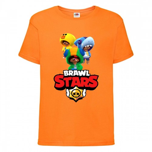 Футболка детская Бравл Старс Три Лиона (Brawl Stars 3 Lion) оранжевый (BS or-7) 104 см Футболка детская Бравл Старс Три Лиона (Brawl Stars 3 Lion) оранжевый (BS or-7) 104 см