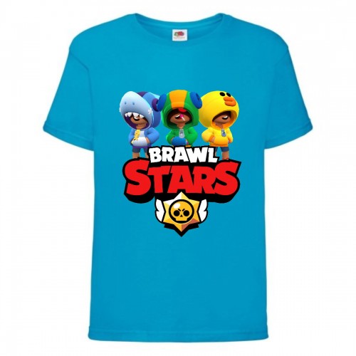 Футболка детская Бравл Старс Все Герои (Brawl Stars All Hero) голубая (BS blu-2) 104 см Футболка детская Бравл Старс Все Герои (Brawl Stars All Hero) голубая (BS blu-2) 104 см