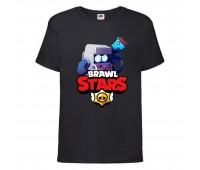 Футболка детская Бравл Старс 8-БИТ (Brawl Stars 8-BIT) черная (BS blc-2) 104 см Футболка детская Бравл Старс 8-БИТ (Brawl Stars 8-BIT) черная (BS blc-2) 104 см