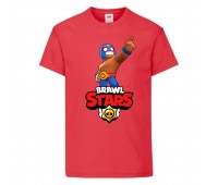 Футболка детская Бравл Старс Эль Примо (Brawl Stars El Primo) красная (BS ElPr rd-2) 152 см Футболка детская Бравл Старс Эль Примо (Brawl Stars El Primo) красная (BS ElPr rd-2) 152 см