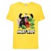 Футболка детская Энгри Бердс  (Angry Birds) желтая (AB-allheroes-2 yellow) 164 см