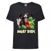 Футболка детская Энгри Бердс  (Angry Birds) черная (AB-allheroes-2 black ) 140 см