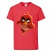 Футболка детская Энгри Бердс  (Angry Birds) красная (AB-runner-red) 152 см