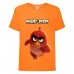 Футболка детская Энгри Бердс  (Angry Birds) оранжевая (AB-runner-2 orange) 104 см