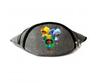 Сумка Бананка на пояс Бравл Старс (BS-3Heroes-2) Cappuccino Toys