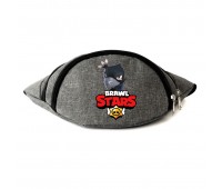 Сумка Бананка на пояс Бравл Старс Ворон Cappuccino Toys