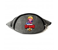 Сумка Бананка на пояс Бравл Старс Джекки (BS-02) Cappuccino Toys
