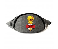 Сумка Бананка на пояс Бравл Старс Леон Утка  (BS-LD) Cappuccino Toys