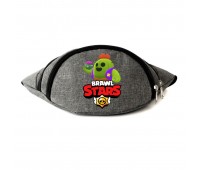 Сумка Бананка на пояс Бравл Старс Brawl Stars Спайк (BS-012) Cappuccino Toys 
