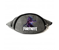 Сумка Бананка Фортнайт на пояс Cappuccino Toys Fortnite Ледяной ворон серая