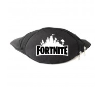 Сумка Бананка Фортнайт на пояс Cappuccino Toys Fortnite LOGO черная