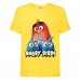 Футболка детская Энгри Бердс  (Angry Birds) желтая (AB-red&chicks-yellow) 164 см