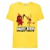 Футболка детская Энгри Бердс  (Angry Birds) желтая  (AB-red&chak-3-yellow) 116 см