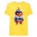 Футболка детская Энгри Бердс  (Angry Birds) желтая  (AB-karate-yellow) 152 см