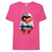 Футболка детская Энгри Бердс  (Angry Birds) розовая  (AB-karate-pink) 104 см