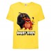 Футболка детская Энгри Бердс  (Angry Birds) желтая  (AB-red-chak&bomb-3-yellow) 104 см