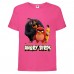 Футболка детская Энгри Бердс  (Angry Birds) розовая  (AB-red-chak&bomb-3-pink) 140 см