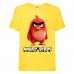 Футболка детская Энгри Бердс  (Angry Birds) желтая  (AB-red-2-yellow) 152 см