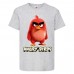 Футболка детская Энгри Бердс  (Angry Birds) серая (AB-red-2-gray) 152 см