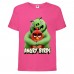 Футболка детская Энгри Бердс  (Angry Birds) розовая  (AB-swin&red-pink) 104 см
