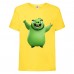 Футболка детская Энгри Бердс  (Angry Birds) желтая  (AB-swin-yellow) 152 см