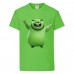 Футболка детская Энгри Бердс  (Angry Birds) светло-зеленая  (AB-swin-green) 116 см