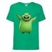 Футболка детская Энгри Бердс  (Angry Birds) зеленая  (AB-swin-green) 104 см