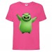 Футболка детская Энгри Бердс  (Angry Birds) розовая  (AB-swin-pink) 104 см