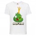 Футболка детская Энгри Бердс  (Angry Birds) белая  (AB-swin-2-white) 104 см