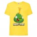 Футболка детская Энгри Бердс  (Angry Birds) желтая  (AB-swin-2-yellow) 152 см