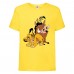 Футболка детская Король Лев  (Lion King) желтая (LK-friends-yellow) 152 см