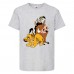 Футболка детская Король Лев  (Lion King) серая (LK-friends-gray) 116 см