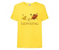 Футболка детская Король Лев (Lion King) желтая (LK-friends-3-yellow) 104 см Футболка детская Король Лев (Lion King) желтая (LK-friends-3-yellow) 104 см