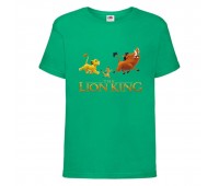Футболка детская Король Лев (Lion King) зеленая (LK-friends-3-green) 116 см Футболка детская Король Лев (Lion King) зеленая (LK-friends-3-green) 116 см