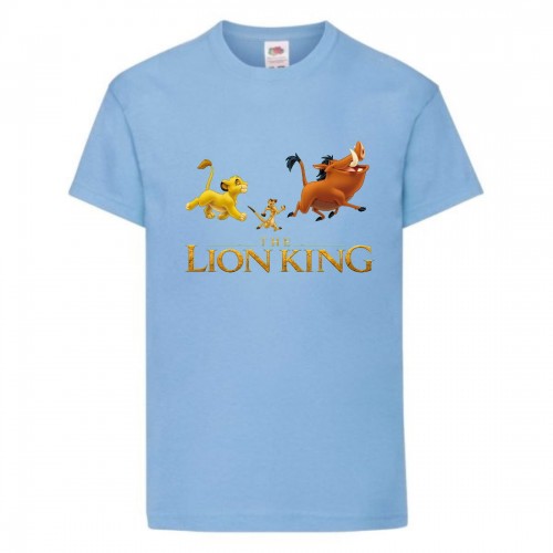 Футболка детская Король Лев (Lion King) светло-голубая (LK-friends-3-blue) 152 см Футболка детская Король Лев (Lion King) светло-голубая (LK-friends-3-blue) 152 см