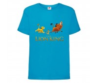 Футболка детская Король Лев (Lion King) голубая (LK-friends-3-blue) 164 см Футболка детская Король Лев (Lion King) голубая (LK-friends-3-blue) 164 см