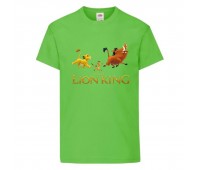 Футболка детская Король Лев (Lion King) светло-зеленая (LK-friends-3-green) 116 см Футболка детская Король Лев (Lion King) светло-зеленая (LK-friends-3-green) 116 см