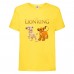 Футболка детская Король Лев (Lion King) желтая (LK-simba&nala-yellow) 104 см Футболка детская Король Лев (Lion King) желтая (LK-simba&nala-yellow) 104 см