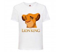 Футболка детская Король Лев (Lion King) белая (LK-simba-white) 164 см Футболка детская Король Лев (Lion King) белая (LK-simba-white) 164 см
