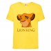 Футболка детская Король Лев (Lion King) желтая (LK-simba-yellow) 164 см Футболка детская Король Лев (Lion King) желтая (LK-simba-yellow) 164 см